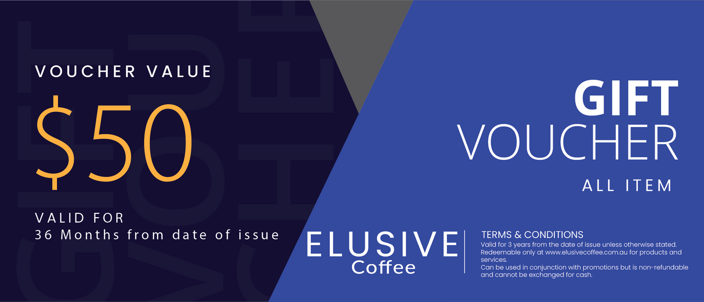 Elusive Coffee eGift Card – The Perfect Coffee Gift