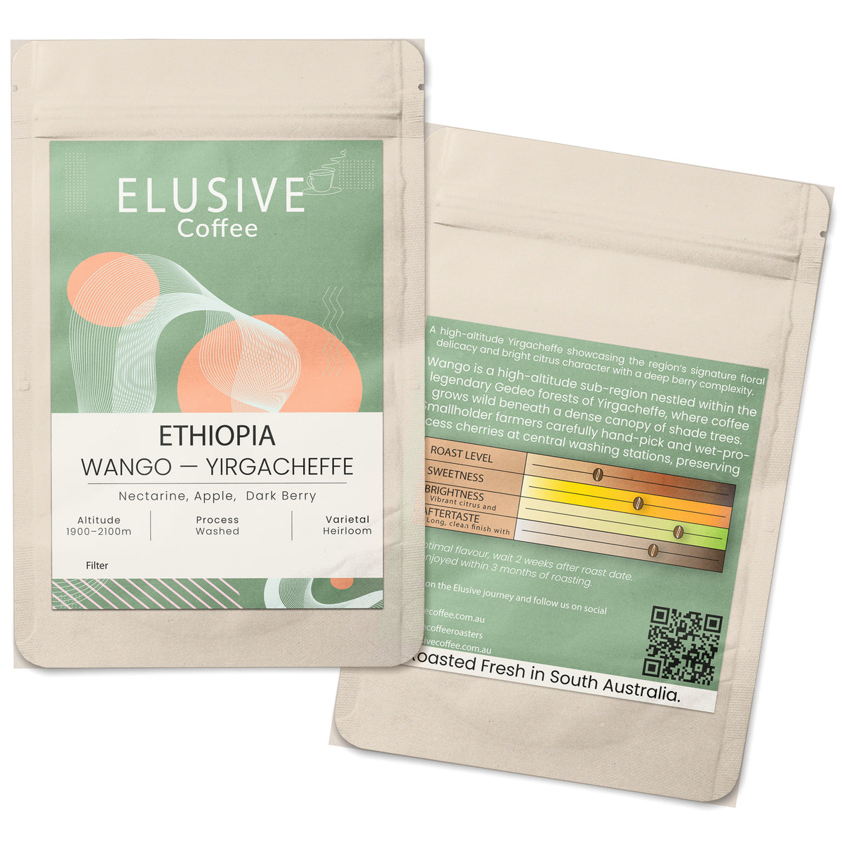 Ethiopia - Yirgacheffe Wango - Single Origin Coffee - Filter