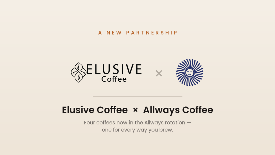 Elusive Coffee and Allways Coffee partnership