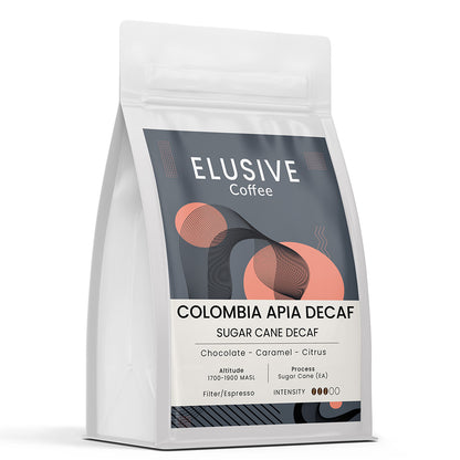Apia Decaf - Single Origin Colombian Coffee - Sugar Cane Decaf — Elusive Coffee, Adelaide specialty roaster