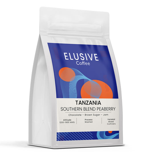 Tanzania Southern Blend Peaberry – Espresso Roast.