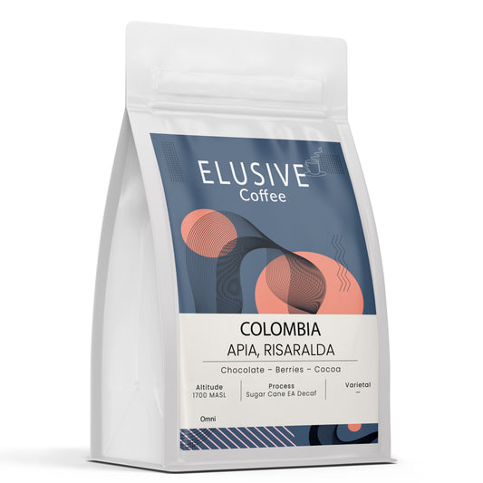 Apia Decaf - Single Origin Colombian Coffee - Sugar Cane Decaf